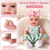 image:imageBABESIDE 12 Inch Baby Doll Realistic Full Vinyl Drink amp Wet Doll Set