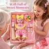 image:imageBABESIDE 12 Inch Baby Doll Full Vinyl Realistic Doll with Feeding Set