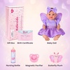 image:imageBABESIDE 12 Inch Baby Doll Full Vinyl with Butterfly Dress Up Accessories