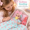 image:imageBABESIDE 12 Inch Baby Doll Full Vinyl with Watermelon Outfit amp Accessories