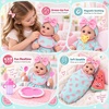 image:imageBABESIDE 12 Inch Baby Doll Full Vinyl with Watermelon Outfit amp Accessories