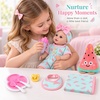image:imageBABESIDE 12 Inch Baby Doll Full Vinyl with Watermelon Outfit amp Accessories