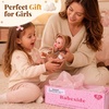 image:imageBABESIDE 12 Inch Baby Doll Realistic Full Vinyl Doll with Accessories Set