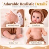 image:imageBABESIDE 12 Inch Baby Doll Realistic Full Vinyl Doll with Accessories Set