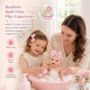 image:imageBABESIDE 15 Inch Baby Doll Soft Body Girl with Feeding Set amp Floral Outfit