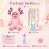 image:imageBABESIDE Baby Doll 15 Inch Realistic Cloth Body Girl in Axolotl Outfit