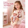 image:imageBABESIDE Baby Doll Carrier Doll Accessories for Dolls Stuffed Animals