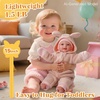 image:imageBABESIDE Baby Dolls 17inch Large Realistic Cute Soft Body Baby DollOffwhite