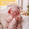 image:imageBABESIDE Baby Dolls 17inch Large Realistic Cute Soft Body Baby DollOffwhite