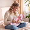 image:imageBABESIDE Baby Dolls 17inch Large Realistic Cute Soft Body Baby DollPinkwhite