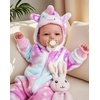 image:imageBABESIDE Baby Dolls 17inch Large Realistic Cute Soft Body Baby DollPurple