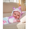 image:imageBABESIDE Baby Dolls 17inch Large Realistic Cute Soft Body Baby DollPurple