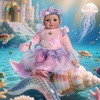 image:imageBABESIDE Mermaid Doll for Kids Realistic Newborn Baby Doll for Role PlayShown as Picture