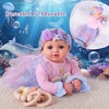 image:imageBABESIDE Mermaid Doll for Kids Realistic Newborn Baby Doll for Role PlayShown as Picture