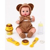 image:imageBABESIDE 12 Inch Baby Doll Realistic Full Vinyl Doll with Accessories Set