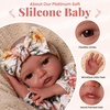 image:imageBABESIDE 16 Inch Full Body Silicone Baby Doll Reborn Black Girl