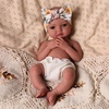 image:imageBABESIDE 16 Inch Full Body Silicone Baby Doll Reborn Black Girl