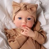 image:imageBABESIDE 16 Inch Silicone Baby Doll Realistic Newborn Girl Reborn Doll Full Body Platinum Silicone Lifelike Baby Gift for Kids 3 amp Collectors