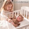 image:imageBABESIDE 16 Inch Silicone Baby Doll Realistic Newborn Girl Reborn Doll Full Body Platinum Silicone Lifelike Baby Gift for Kids 3 amp Collectors