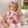 image:imageBABESIDE Lifelike Reborn Baby Dolls 20 Inch Realistic Real Life Poseable Doll Girls Soft Vinyl and Cloth Body with Feeding Kit Gift Box for Kids Age 3