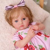 image:imageBABESIDE Lifelike Reborn Baby Dolls 20 Inch Realistic Real Life Poseable Doll Girls Soft Vinyl and Cloth Body with Feeding Kit Gift Box for Kids Age 3