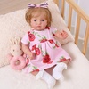 image:imageBABESIDE Lifelike Reborn Baby Dolls 20 Inch Realistic Real Life Poseable Doll Girls Soft Vinyl and Cloth Body with Feeding Kit Gift Box for Kids Age 3