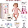 image:imageBABESIDE Lifelike Reborn Baby Dolls 20 Inch Realistic Real Life Poseable Doll Girls Soft Vinyl and Cloth Body with Feeding Kit Gift Box for Kids Age 3