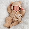image:imageBABESIDE Reborn Baby Dolls 17 Inch Soft Body Realistic Baby Doll