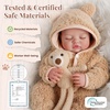image:imageBABESIDE Reborn Baby Dolls 17 Inch Soft Body Realistic Baby Doll