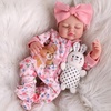 image:imageBABESIDE Reborn Baby Dolls 17 Inch Realistic Baby Doll Girl Pink Outfit