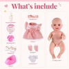 image:imageBABESIDE 12 Baby Doll with Drink amp Wet Function amp Care Accessories