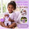 image:imageBABESIDE 12 Inch Black Baby Doll Full Vinyl with Accessories for Girls