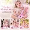 image:imageBABESIDE 15 Baby Doll Set with Ballet Doll Carrier Backpack amp Accessories