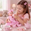 image:imageBABESIDE 15 Baby Doll Set with Ballet Doll Carrier Backpack amp Accessories