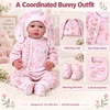 image:imageBABESIDE Baby Doll Accessories with Bassinet for 1722 Inch Dolls