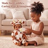 image:imageBABESIDE Black Baby Doll Girl 15 Inch Soft Cloth Body Realistic Dolls