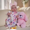 image:imageBABESIDE Reborn Baby Doll Girl  20 Inch Soft Vinyl Realistic Baby Doll