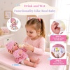 image:imageBABESIDE Value 12Piece Baby Doll Set 15 Drink amp Wet Soft Body Baby Doll