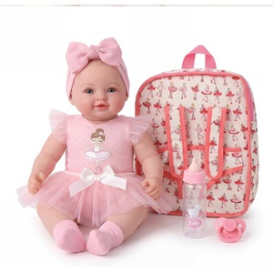 image:imageBABESIDE 15 Baby Doll Set with Ballet Doll Carrier Backpack amp Accessories