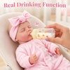image:imageBABESIDE 12 Inch Drink and Wet Baby Doll Girl Soft Vinyl Reborn Doll