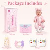 image:imageBABESIDE 12 Inch Drink and Wet Baby Doll Girl Soft Vinyl Reborn Doll