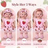 image:imageBABESIDE 15 Inch Baby Doll Realistic Full Vinyl Baby Doll with Accessories