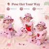image:imageBABESIDE 15 Inch Baby Doll Realistic Full Vinyl Baby Doll with Accessories