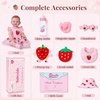 image:imageBABESIDE 15 Inch Baby Doll Realistic Full Vinyl Baby Doll with Accessories