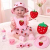 image:imageBABESIDE 15 Inch Baby Doll Realistic Full Vinyl Baby Doll with Accessories