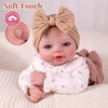 image:imageBABESIDE 17 Inch Realistic Baby Doll Reborn Girl Blue Eyes Set