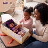 image:imageBABESIDE 17 Inch Reborn Baby Dolls Black Girl with Vinyl and Cloth Body