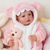 image:imageBABESIDE 20 Inch Reborn Baby Dolls Realistic Girl with Painted Hair