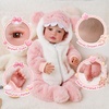 image:imageBABESIDE 20 Inch Reborn Baby Dolls Realistic Girl with Painted Hair
