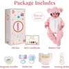 image:imageBABESIDE 20 Inch Reborn Baby Dolls Realistic Girl with Painted Hair